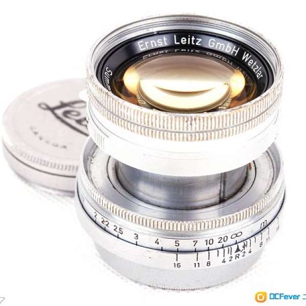 【放射性元素玻璃】Leica Summicron L 50/2 109萬號 L39螺口鏡頭 #jp21893