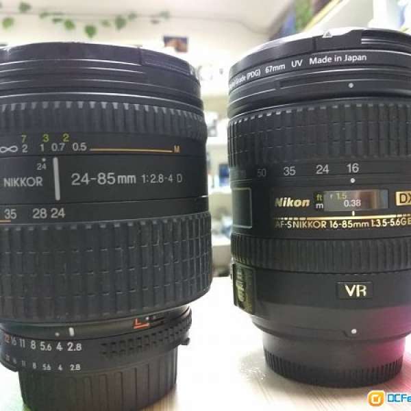 Nikon 16-85mm / 24-85mm 抹鏡費用 (Lens Cleaning Price List)