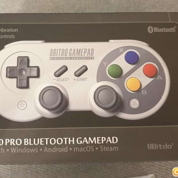 8bitdo SF30 Pro Remote control - Switch, Retropie, PC