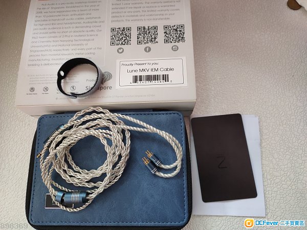 買賣全新及二手Earphones, 影音產品- Null audio lune mkv iem cable