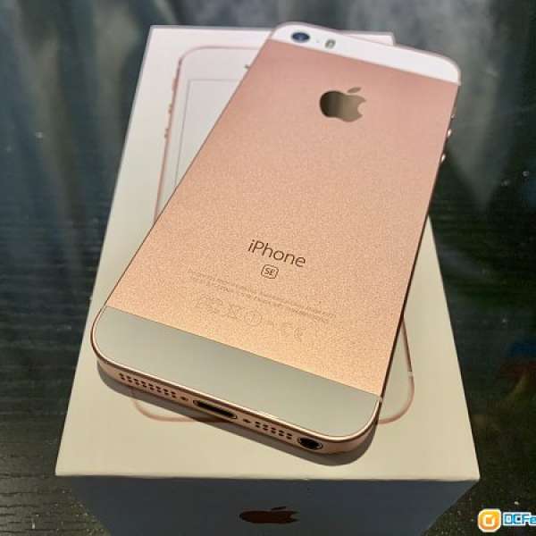 90%新 iPhone SE 128GB Rose Gold 玫瑰金 -送防撞套
