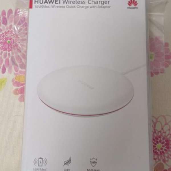 只開盒用左半個鐘 HUAWEI Wireless Charger 華為無線充電器（Max 15W）快速無線充電