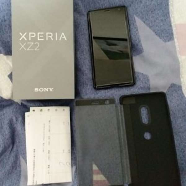 Sony XZ2 黑色95% 新無花全套有盒保養至 2020 年 5 月