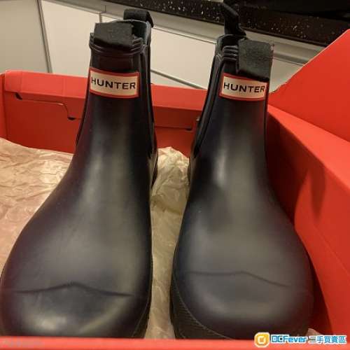 Hunter 英國名牌 防水鞋 9成新