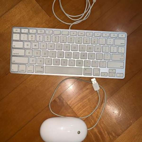 Apple 有線 Keyboard and Mouse  80% new
