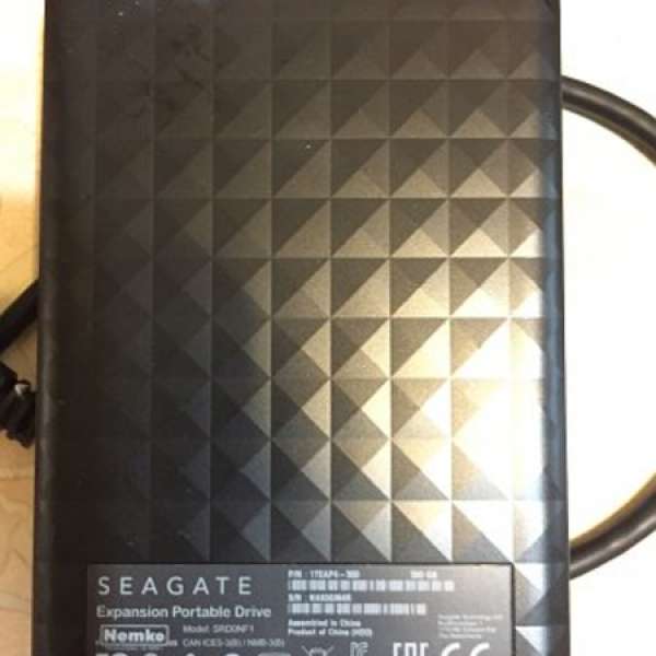 SEAGATE 500gb USB 外置硬碟