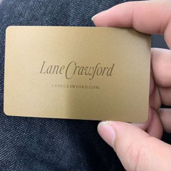 連卡佛禮品卡 Lane Crawford Gift Card $500一張
