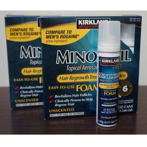Kirkland 5% Minoxidil Foam 生髮鬍鬚泡沫裝(每支$100）最後10支