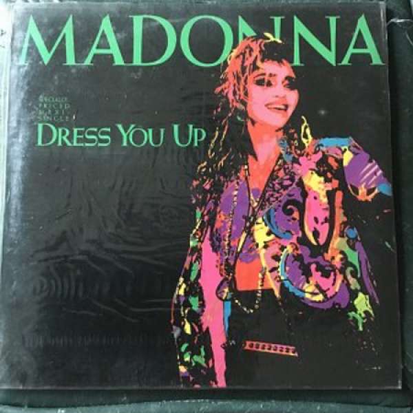 Madonna。Dress You Up。黑膠唱片（黑膠碟）LP