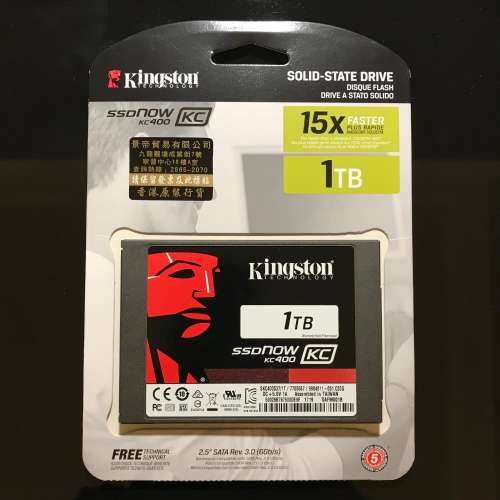 Kingston 商業級 KC400 1TB SSD
