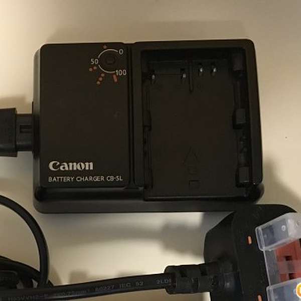 Canon CB-5L battery charger 叉電器 for 5D 10D 20D 30D 40D 50D 300D BP-511