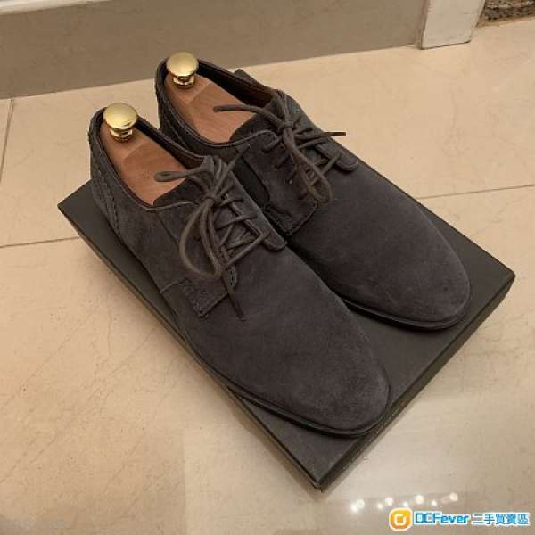 ROCKPORT Bluish Grey Suede Shoes 藍灰色 猄皮 皮鞋