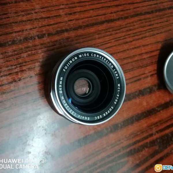 Fujifilm x100 + conversion lens