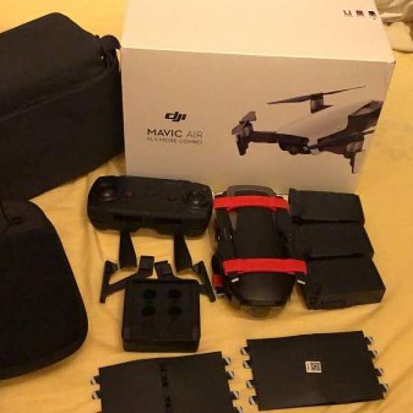 Forsale: DJI Mavic Air Fly More Combo (HK Goods, Black) ND filters
