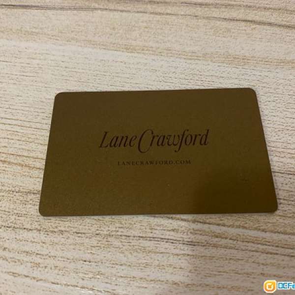 Lane Crawford Gift Card $500 連卡佛現金卡