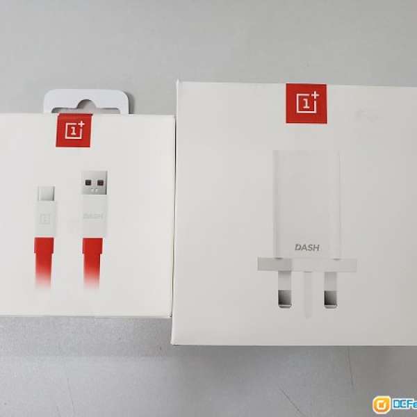 OnePlus Dash Power Adapter + Dash Type-C Cable 全新