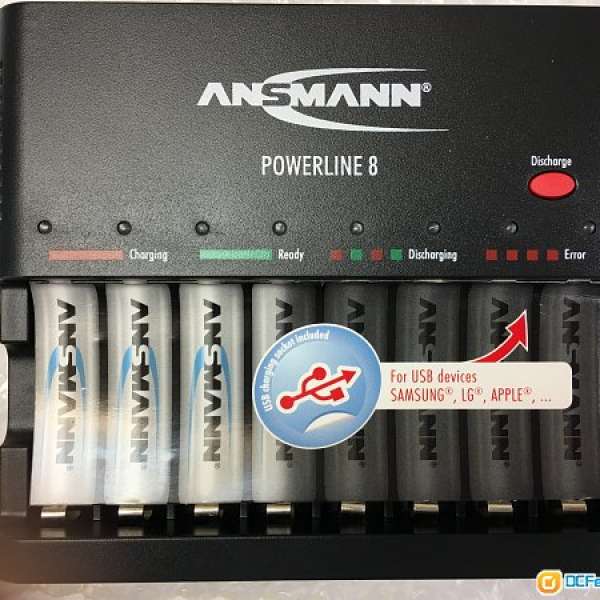 全新 Ansmann Powerline 8 Charger