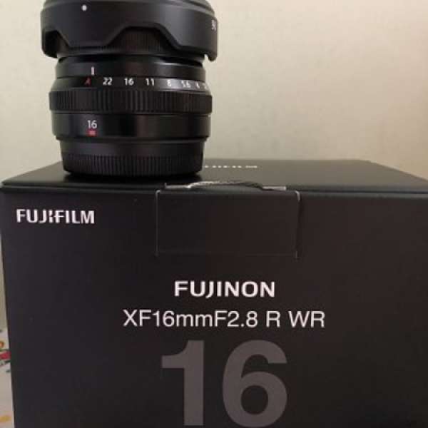 Fujinon XF16mm F2.8 R WR