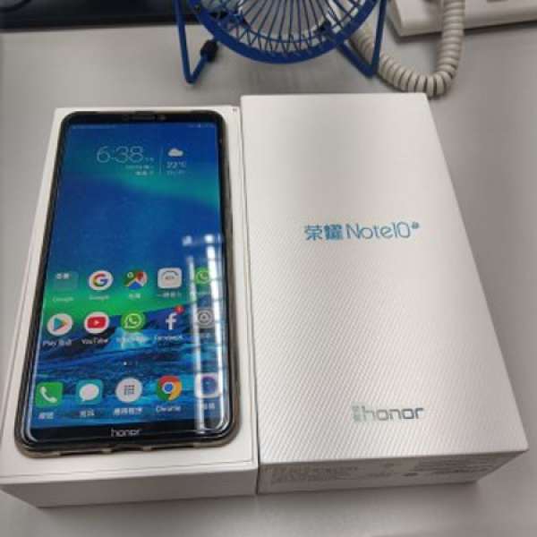 Huawei 榮耀 Note 10 幻夜黑 64gb rom 6gb ram