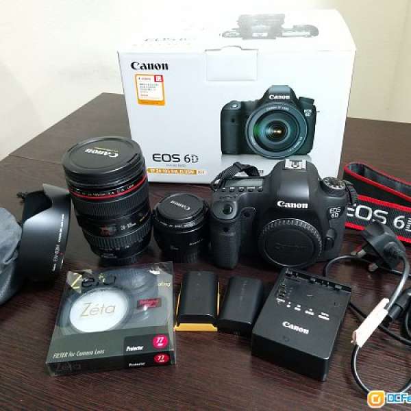 Canon EOS 6D Kit 24-105 4L + 50 1.8 + sigma70-300