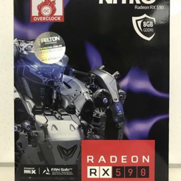 Sapphire Nitro+ RX590 Display Card