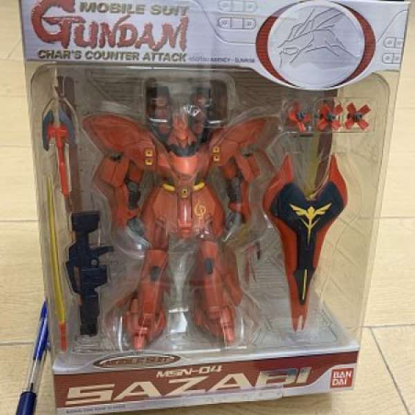 絕版 Bandai MIA Mobile in Action Sazabi 沙撒比 高達