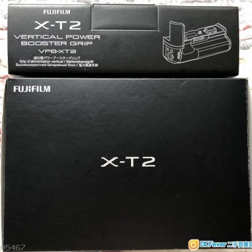 Fujifilm XT-2 XT2 連 VPB Booster（95%New 行貨有單）