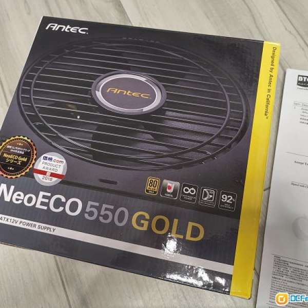 Antec NE550G Gold 550W 火午