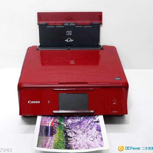 性能良好用770 771墨盒新淨高級6色墨Canon TS8070 Scan printer(可無線打印iOS及An...