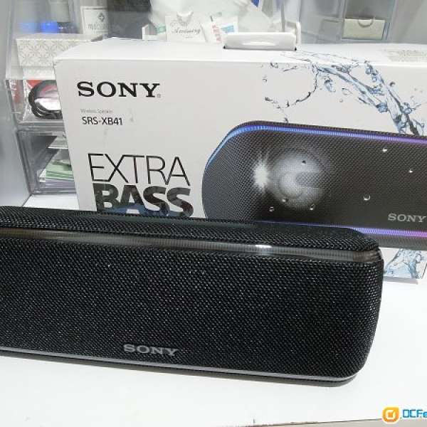 99% new Sony SRS-XB41 藍牙喇叭 黑色 [香港行貨]