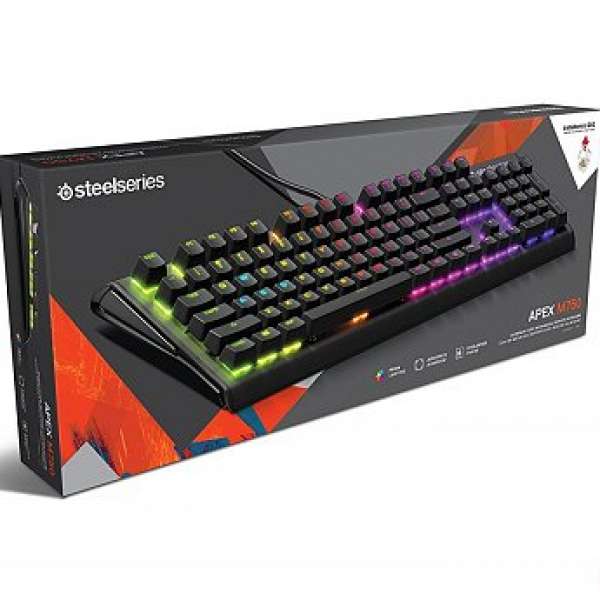 Steelseries Apex M750 RGB 機械式電競鍵盤 QX2 RED Switch 原價$1488 特價$880