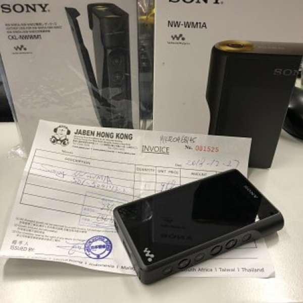 平售：Sony WM1A 黑磚 長保至2021年3月