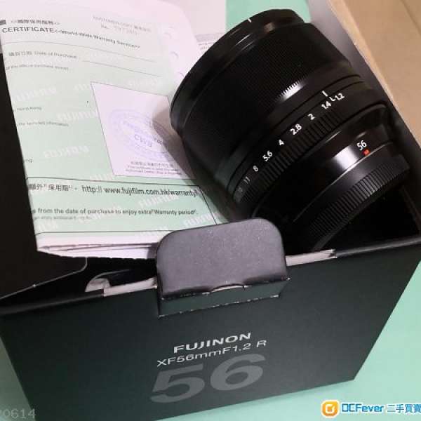 FUJIFILM 56mm F1.2 行貨連包裝有保用 !