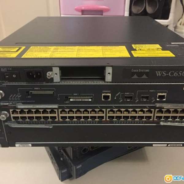 One Used Cisco 6503 L3 switch only for HK$80.00