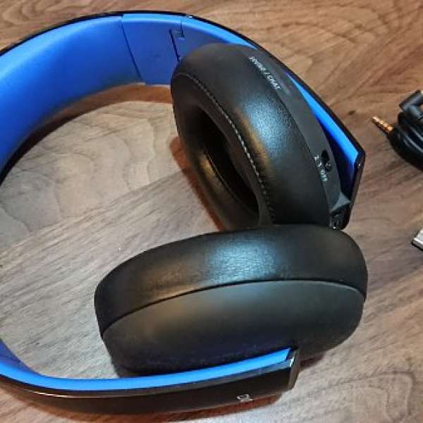 PS4 Gold Wireless Stereo 7.1聲道 耳機 (PC, PS3 無線耳機)