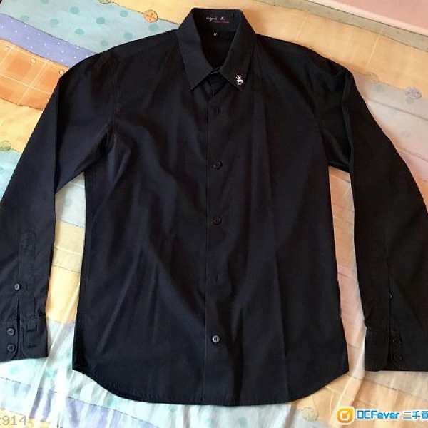 出讓：agnès b 黑色恤衫細碼(size 38)