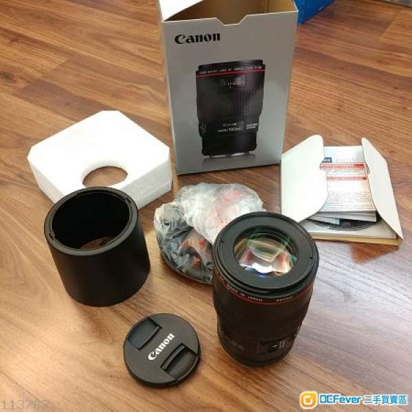 Canon EF 100L F2.8 Macro IS USM 行貨