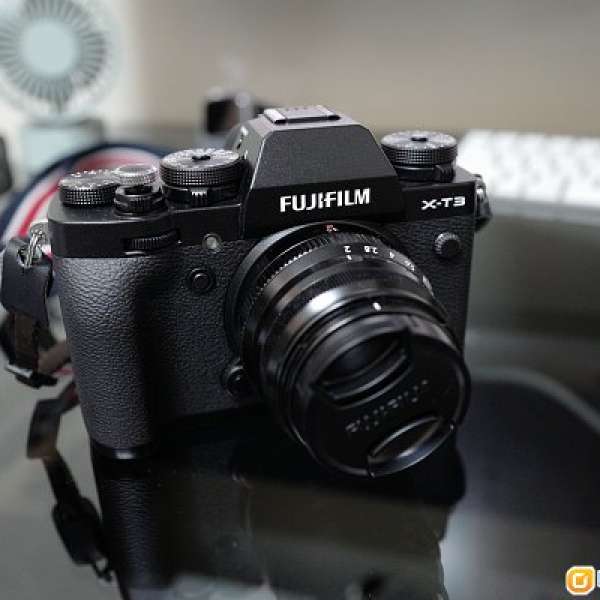 95% new Fujiflim X-T3 body black