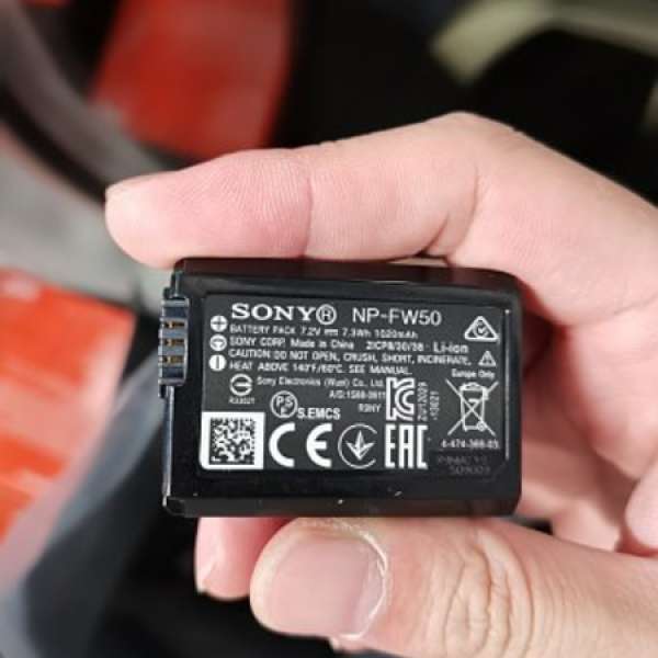 Sony Np fw50 電 4粒 好少用 無盒無單 散放 130粒