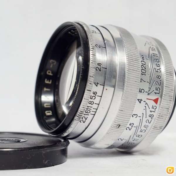 蘇俄古董鏡 L39 Jupiter 3 紅N 50mm f1.5, 1967年USSR (新淨)