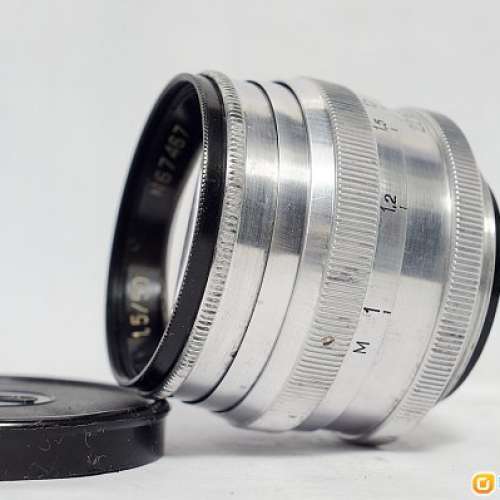 蘇俄古董鏡 L39 Jupiter 3 紅N 50mm f1.5, 1967年USSR (新淨)