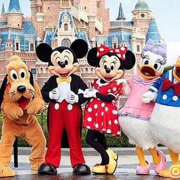 香港 迪士尼樂園  成人 門票 2 張 Disneyland