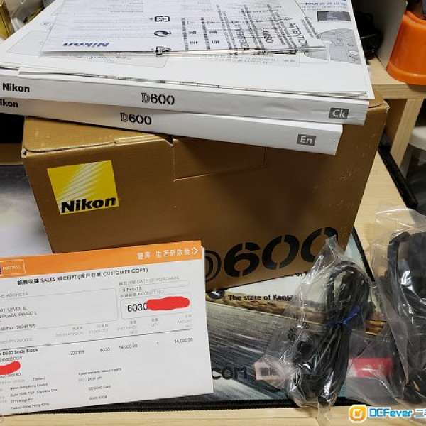 Nikon D600 有盒FULL SET