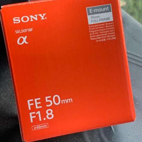 [全新] SONY FE 50mm f1.8 行貨有保