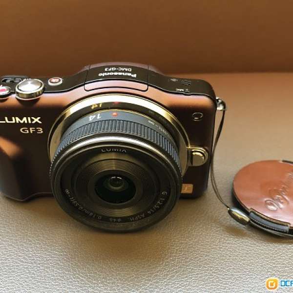 Panasonic Lumix DMC-GF3 +14mm2.5大光圈 Olympus Leica Sony canon Nikon