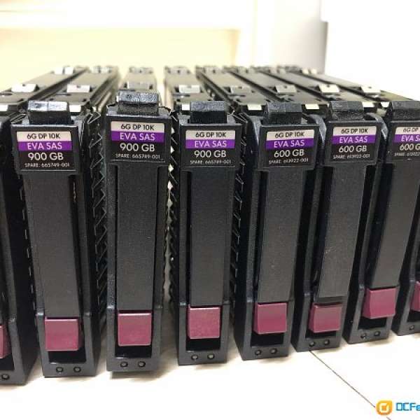 HP SAS Harddisk 2.5' 600GB & 900GB 10K