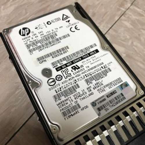 HP SAS Harddisk 2.5' 600GB & 900GB 10K