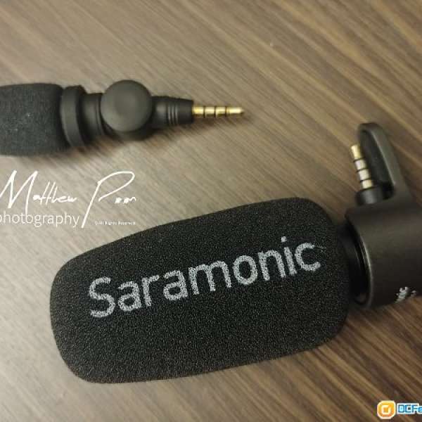 Saramonic手機外置mic兩支
