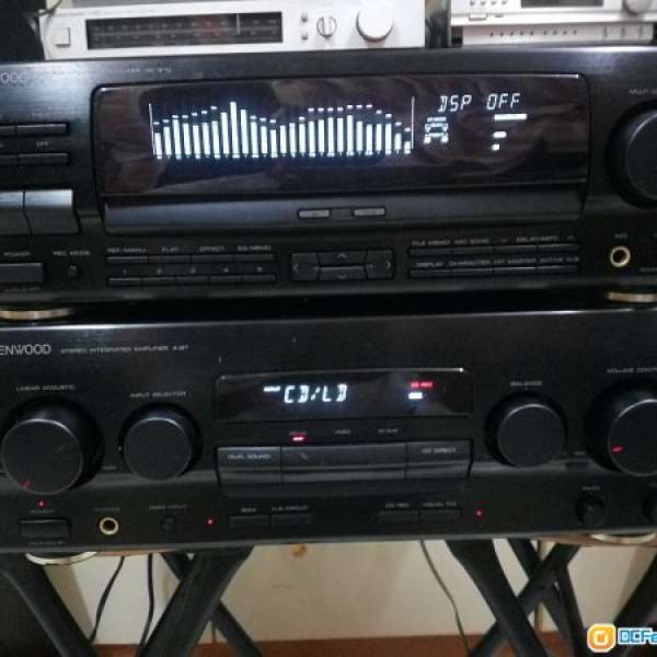 頂級中裝kenwood A-97 amplifier 及ge-970 equalizer - 二手或