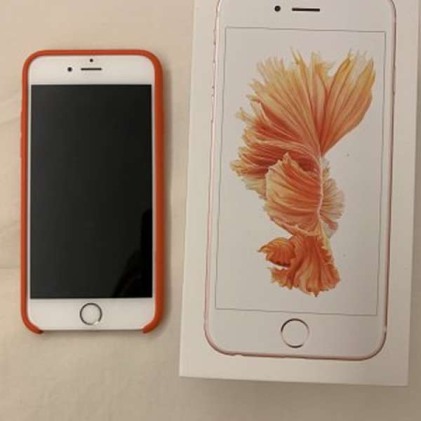 出售: 玫瑰金 Apple iPhone 6s 128GB，新淨，送新買Apple原裝電話套